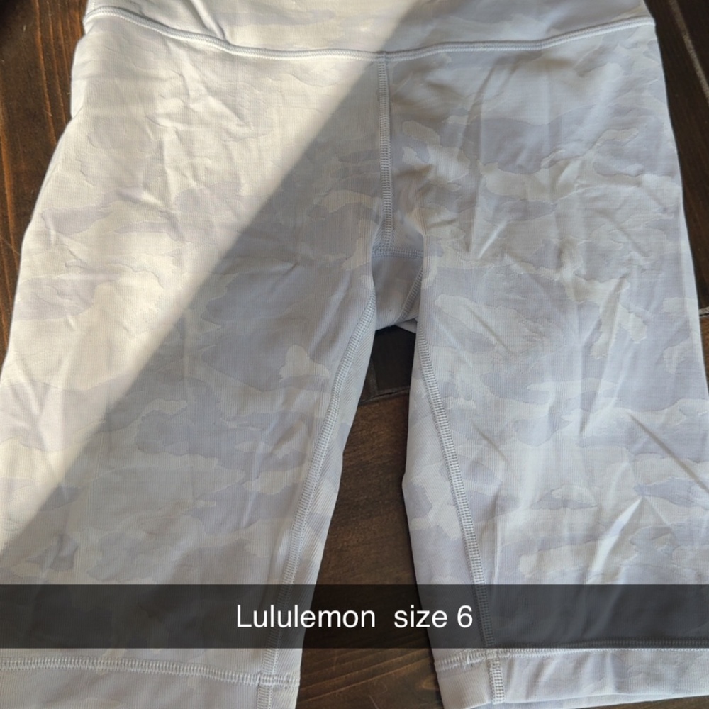 lululemon biker shorts